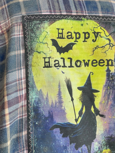 Halloween Series Flannel HAUNTED PATH - Spell Lavender